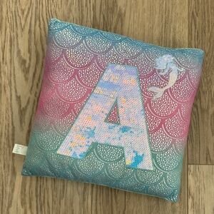 Justice Mermaid Sequin Pillow